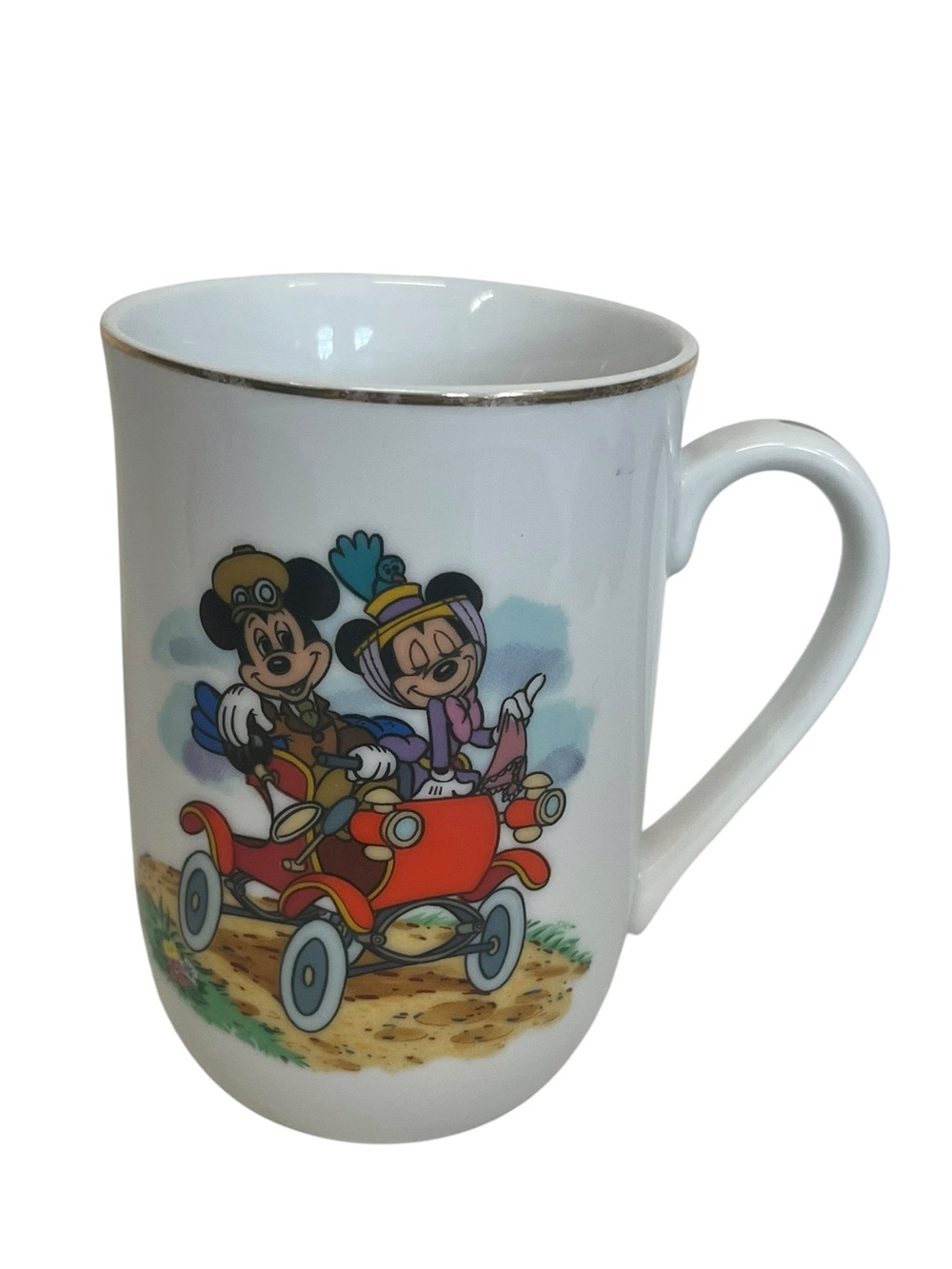Vintage Mickey & Minnie in‎ Nifty Nineties classic Disney collection mug
